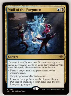 Wail of the Forgotten R The Lost Caverns of Ixalan # 244 NM Normal - Image 1