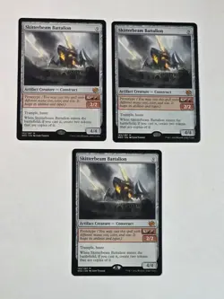 3x Skitterbeam Battalion - The Brother's War - Near Mint - MTG - Image 1