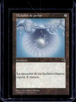 1997 Magic The Gathering MTG Wizards of the Coast Medallon de perlas #NNO - Image 1