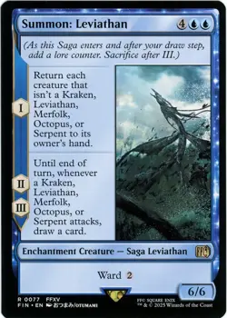 Summon: Leviathan - 0077 - Final Fantasy - MTG - NM/M - Image 1