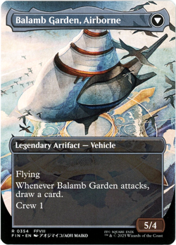 Balamb Garden, SeeD (Borderless) - 0354 - Final Fantasy - MTG - NM/M - Image 2