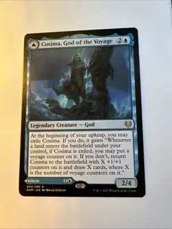 Cosima, God of the Voyage // The Omenkeel [Kaldheim] Magic MTG - Image 1