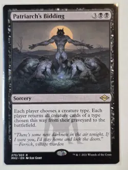 Patriarch's Bidding R Modern Horizons 2 275 Near Mint - Image 1