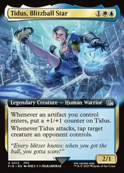 Tidus, Blitzball Star - Extended Art FIN NM MTG - Image 1