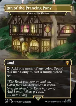 Pillar of the Paruns "Inn of the Prancing Pony" - Extended Art LTC NM MTG - Image 1