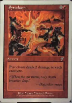 Pyroclasm - 7th Edition: #209, Magic: The Gathering Nm R41 - Image 1
