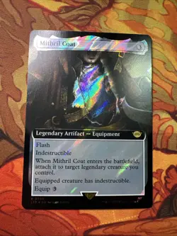MTG SURGE FOIL Mithril Coat - The Lord of the Rings #790 LP - Image 1