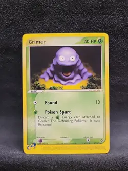 Grimer 57/97 EX Dragon Common Non Holo Pokemon - Image 1