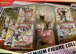 POKEMON TCG Prismatic Evolutions Premium Figure Collection - English - NEW - Image 2