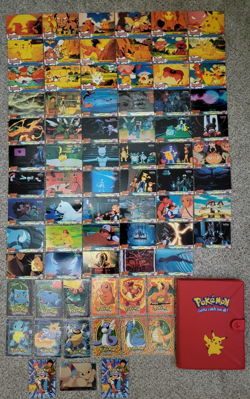 Pokemon Mewtwo Strikes Back Pikachus Vacation COMPLETE SET MINT Charizard, Topps - Image 1