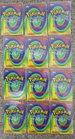 Pokemon Mewtwo Strikes Back Pikachus Vacation COMPLETE SET MINT Charizard, Topps - Image 4