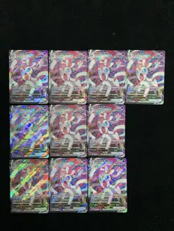 2024 Pokemon S-Chinese Nine Colors Gathering Sylveon 069/132 RRR Holo Lot*10 yo8 - Image 1