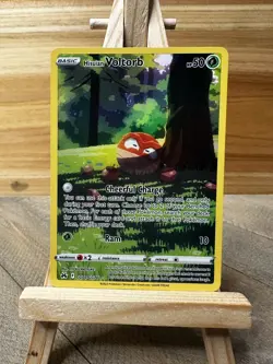 Pokemon Crown Zenith Galarian Gallery Holo,Full Art Hisuian Voltorb #GG1/GG70 NM - Image 1