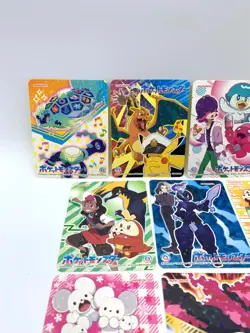 MARUMIYA Pokemon Sticker COMPLETE Limited time Edition Holo 10 Set Seal Japanese - Image 2