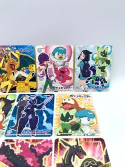 MARUMIYA Pokemon Sticker COMPLETE Limited time Edition Holo 10 Set Seal Japanese - Image 3