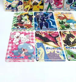 MARUMIYA Pokemon Sticker COMPLETE Limited time Edition Holo 10 Set Seal Japanese - Image 4