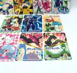 MARUMIYA Pokemon Sticker COMPLETE Limited time Edition Holo 10 Set Seal Japanese - Image 5