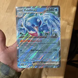 Palafin ex - JUMBO - Black Star Promo SVP 126 Scarlet Violet Pokemon TCG Card - Image 1