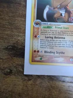 Kabutops EX Power Keepers Reverse Holo Foil 10/108 Pokemon 2007 LP / NM - Image 3