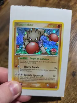 Hitmonchan Unseen Forces Holo Rare Pokemon TCG Card 24/115 - Image 1