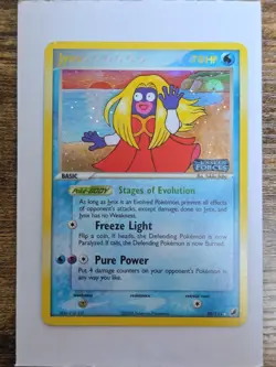 Pokemon Jynx EX Card Unseen Forces Stamped Reverse Holo 28/115 LP/mp - Image 1