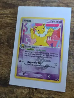 Pokemon TCG Hypno Card 25/112 FireRed & LeafGreen Reverse Holo LP/NM Condition - Image 2