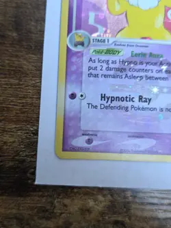 Pokemon TCG Hypno Card 25/112 FireRed & LeafGreen Reverse Holo LP/NM Condition - Image 4