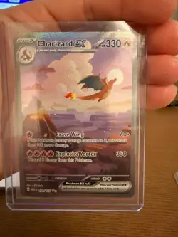 Pokemon Scarlet & Violet 151 Full Art Charizard, Charmeleon, Charmander NM - Image 3