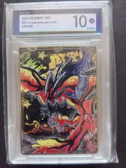 2022-25 Pokemon TCG Card S-Chinese COMIC Art 179/195 Yveltal 10 j75 -JD90 - Image 1