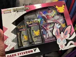 Pokemon TCG: Celebrations Collection Box [Dark Sylveon V 820650809392 - Image 1