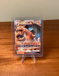 Charizard GX - HP250 - SM Black Star Promo - Pokemon Card - HP/DMG - Image 1