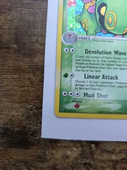 Cradily 3/92 EX Legend Maker Reverse Holo Stamped 2006 Pokemon TCG - Image 3