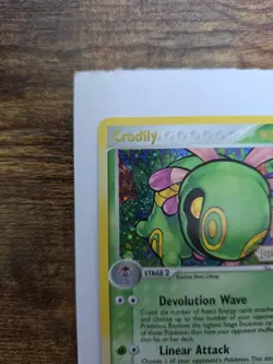 Cradily 3/92 EX Legend Maker Reverse Holo Stamped 2006 Pokemon TCG - Image 4