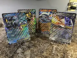 Pokemon 4 Card Lot : OVERSIZED Jumbo Ultra RARE Cards! - Image 1