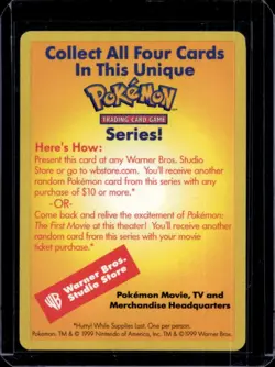 1999 Pokemon League Promo Cello Pack Catch Mew WOTC TCG - Image 2