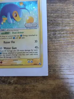 Pokemon TCG Lanturn 19/92 EX Legend Maker Reverse Holo Rare Stamped Card MP - Image 2