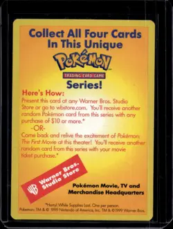 1999 Pokemon League Promo Cello Pack Catch Mew WOTC TCG - Image 2