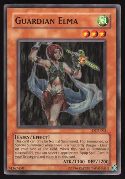 Guardian Elma - DCR-005 - Common - Unlimited Yugioh - Image 1