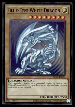 Yu-Gi-Oh TCG Legendary Collection Kaiba #LCKC-EN001 Blue-Eyes White Dragon UR - Image 1