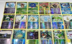 Lot of 90 Vintage Reverse Holographic Pokemon TCG Trading Cards - Image 2