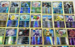 Lot of 90 Vintage Reverse Holographic Pokemon TCG Trading Cards - Image 4