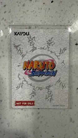 PSA Magazine Dec 2025 x Kayou Exclusive NARUTO Uzumaki PROMO CARD NEW SEALED - Image 2