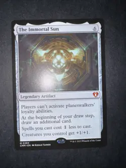 Commander Masters The Immortal Sun Regular Card NM MTG Free Shipping - Image 2