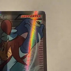 Skyla - 122/122 - Pokemon Breakpoint Full Art Ultra Rare Card NM - Image 3