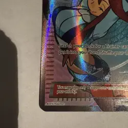 Skyla - 122/122 - Pokemon Breakpoint Full Art Ultra Rare Card NM - Image 5