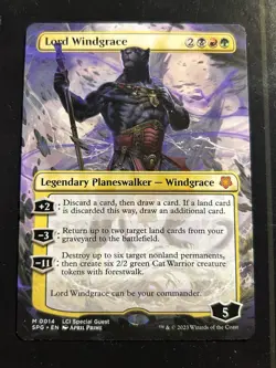 Lord Windgrace (Borderless) Mythic NM - Special Guests 0014 MTG - Image 1