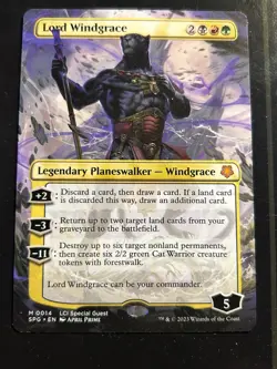 Lord Windgrace (Borderless) Mythic NM - Special Guests 0014 MTG - Image 2