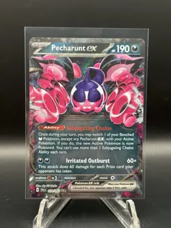 Pecharunt ex 039/064 Sv: Shrouded Fable Holo Pokemon Tcg Cards Mint Nm A1 - Image 1