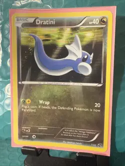 Pokemon TCG Dratini 1/20 Dragon Vault Holo Card Lightly Played - Image 1