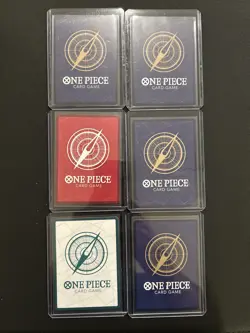 One Piece Trading Card Lot (Personal Pulls, Pack Fresh Sleeved - Minty) - Image 2